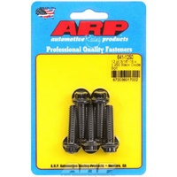 ARP 5-Pack Bolt Kit 12-Point Head Black 5/16" UNC x 1.250" UHL 3/8" Socket Head ARP 641-1250