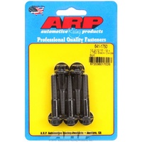 ARP 5-Pack Bolt Kit 12-Point Head Black 5/16" UNC x 1.750" UHL 3/8" Socket Head ARP 641-1750