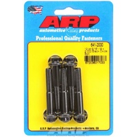 ARP 5-Pack Bolt Kit 12-Point Head Black 5/16" UNC x 2.000" UHL 3/8" Socket Head ARP 641-2000