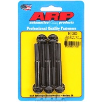 ARP 5-Pack Bolt Kit 12-Point Head Black 5/16" UNC x 2.500" UHL 3/8" Socket Head ARP 641-2500