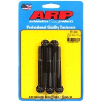 ARP 5-Pack Bolt Kit 12-Point Head Black 5/16" UNC x 3.000" UHL 3/8" Socket Head ARP 641-3000