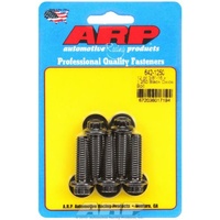ARP 5-Pack Bolt Kit 12-Point Head Black 3/8" UNC x 1.250" UHL 3/8" Socket Head ARP 642-1250