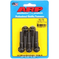 ARP 5-Pack Bolt Kit 12-Point Head Black 3/8" UNC x 1.750" UHL 3/8" Socket Head ARP 642-1750