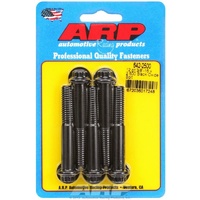 ARP 5-Pack Bolt Kit 12-Point Head Black 3/8" UNC x 2.500" UHL 3/8" Socket Head ARP 642-2500