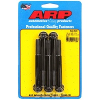 ARP 5-Pack Bolt Kit 12-Point Head Black 3/8" UNC x 3.500" UHL 3/8" Socket Head ARP 642-3500