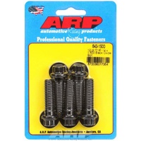 ARP 5-Pack Bolt Kit 12-Point Head Black 7/16" UNC x 1.500" UHL 7/16" Socket Head ARP 643-1500