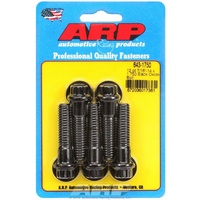 ARP 5-Pack Bolt Kit 12-Point Head Black 7/16" UNC x 1.750" UHL 7/16" Socket Head ARP 643-1750