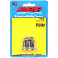 ARP 5-Pack Bolt Kit 12-Point Head S/S 1/4" UNF x .750" UHL 5/16" Socket Head ARP 711-0750