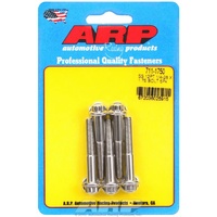 ARP 5-Pack Bolt Kit 12-Point Head S/S 1/4" UNF x 1.750" UHL 5/16" Socket Head ARP 711-1750