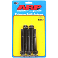 ARP 5-Pack Bolt Kit 12-Point Head Black 1/2" UNF x 3.750" UHL 9/16" Socket Head ARP 726-3750