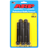 ARP 5-Pack Bolt Kit 12-Point Head Black 1/2" UNF x 4.000" UHL 9/16" Socket Head ARP 726-4000