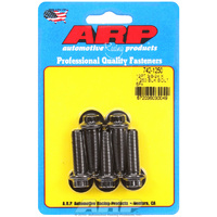 ARP 5-Pack Bolt Kit 12-Point Head Black 3/8" UNF x 1.250" UHL 3/8" Socket Head ARP 742-1250