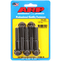 ARP 5-Pack Bolt Kit 12-Point Head Black 7/16" UNF x 2.250" UHL 7/16" Socket Head ARP 743-2250