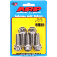ARP 5-Pack Bolt Kit 12-Point Head S/S 1/2" UNF x 1.250" UHL 9/16" Socket Head ARP 755-1250