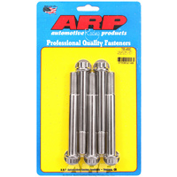 ARP 5-Pack Bolt Kit 12-Point Head S/S 1/2" UNF x 4.500" UHL 9/16" Socket Head ARP 755-4500