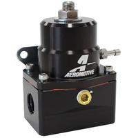 Aeromotive A1000-6 Injected Bypass Fuel Pressure Regulator Black 40-75 PSI