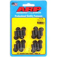 ARP Exhaust Header Bolt Kit Hex Head Black Universal 3/8" X .750" UHL 16-Pack ARP-100-1108 ARP 100-1108