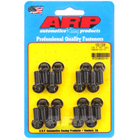 ARP Exhaust Header Bolt Kit 12-Point Black Universal 3/8" X .750" UHL 16-Pack ARP-100-1208 ARP 100-1208