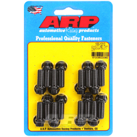 ARP Exhaust Header Bolt Kit 12-Point Black BB Chev V8 3/8" X 1.000" UHL 16-Pack ARP-100-1212 ARP 100-1212