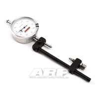 ARP Rod Bolt Stretch Gauge Steel Dial Indicator .0005 in. Increments Adjustable Length Storage Case Kit ARP 100-9941
