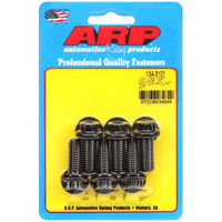 ARP Motor Mount Bolt Kit 12-Point Black Oxide fits GM LS Series Mount Bracket To Block 6-Pack ARP-134-3101
