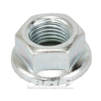 ARP Nut Hex Steel Cadmium Serrated Flange 3/8 in.-24 Thread 150 000psi Each ARP 200-8600