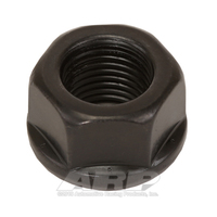 ARP Nut Hex 8740 Chromoly Steel Black Flanged 1/2 in.-20 Thread 180000psi Each ARP 200-8607