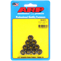 ARP 12-Point Nut Chrome Moly Black Oxide 8mm X 1.25 Thread 10mm Socket 10 Pack ARP-300-8312 ARP 300-8312