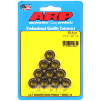 ARP 12-Point Nut Chrome Moly Black Oxide 3/8" UNF Thread 7/16" Socket 10-Pack ARP-300-8332 ARP 300-8332