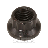 ARP 12-Point Nut Chrome Moly Black Oxide 10mm X 1.25 Thread 12mm Socket ARP-300-8344 ARP 300-8344
