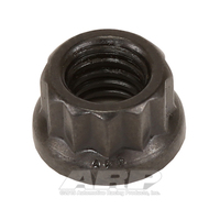 ARP 12-Point Nut Chrome Moly Black Oxide 6mm X 1.00 Thread 8mm Socket Single Nut ARP-300-8370 ARP 300-8370