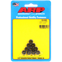 ARP 12-Point Nut Chrome Moly Black Oxide 6mm X 1.00 Thread 8mm Socket 10-Pack ARP-300-8390 ARP 300-8390