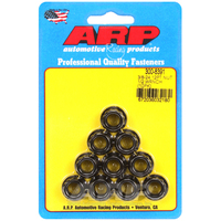 ARP 12-Point Nut Chrome Moly Black Oxide 3/8" UNF Thread 1/2" Socket 10-Pack ARP-300-8391 ARP 300-8391