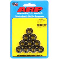 ARP 12-Point Nut Chrome Moly Black Oxide 10mm X 1.00 Thread 12mm Socket 10-Pack ARP-301-8351 ARP 301-8351