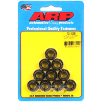 ARP 12-Point Nut Chrome Moly Black Oxide 10mm X 1.00 Thread 12mm Socket 10-Pack ARP-301-8351