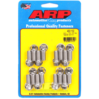 ARP Exhaust Header Bolt Kit Hex Head S/S BB Chev V8 3/8" X .750" UHL 16 Pack ARP-400-1102 ARP 400-1102