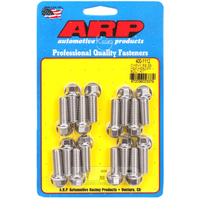 ARP Exhaust Header Bolt Kit Hex Head S/S BB Chev V8 3/8" X 1.000" UHL 16 Pack ARP-400-1112 ARP 400-1112