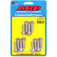 ARP Exhaust Header Bolt Kit 12-Point S/S SB Chev V8 3/8" X 1.000" UHL 12 Pack ARP-400-1211 ARP 400-1211