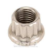 ARP Nut 12-point ARP Stainless Steel Polished 5/16 in.-24 Thread 180000psi Each ARP 400-8301