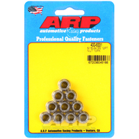 ARP 12-Point Nut Polished S/S 5/16" UNF Thread 3/8" Socket 10-Pack 400-8331 ARP-400-8331 ARP 400-8331