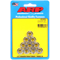 ARP 12-Point Nut Polished S/S 3/8" UNF Thread 7/16" Socket 2-Pack 400-8332 ARP-400-8332 ARP 400-8332