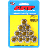 ARP 12-Point Nut Polished S/S 1/2" UNF Thread 9/16" Socket 10-Pack 400-8334 ARP-400-8334 ARP 400-8334