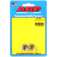 ARP 12-Point Nut Polished S/S 10mm X 1.00 Thread 12mm Socket 2-Pack 401-8331 ARP-401-8331 ARP 401-8331