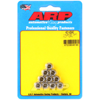 ARP 12-Point Nut Polished S/S 1/4" UNC Thread 5/16" Socket 10-Pack 401-8340 ARP-401-8340 ARP 401-8340