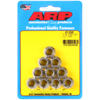 ARP 12-Point Nut Polished S/S 7/16" UNC Thread 1/2" Socket 10-Pack 401-8346 ARP-401-8346 ARP 401-8346
