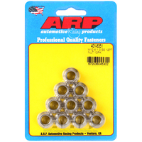 ARP 12-Point Nut Polished S/S 10mm X 1.00 Thread 12mm Socket 10-Pack 401-8351 ARP-401-8351 ARP 401-8351