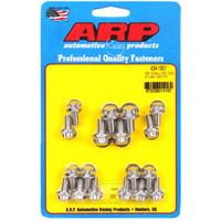 ARP Oil Pan Bolt Kit 12-Point Stainless Steel SB Chev V8 2-Piece Pan Gasket ARP-434-1801 ARP 434-1801