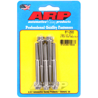 ARP 5-Pack Bolt Kit 12-Point Head S/S 1/4" UNC x 2.500" UHL 5/16" Socket Head ARP-611-2500 ARP 611-2500
