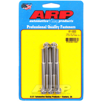 ARP 5-Pack Bolt Kit 12-Point Head S/S 1/4" UNC x 3.000" UHL 5/16" Socket Head ARP-611-3000 ARP 611-3000