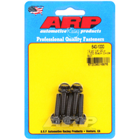 ARP 5-Pack Bolt Kit 12-Point Head Black 1/4" UNC x 1.000" UHL 5/16" Socket Head ARP-640-1000 ARP 640-1000